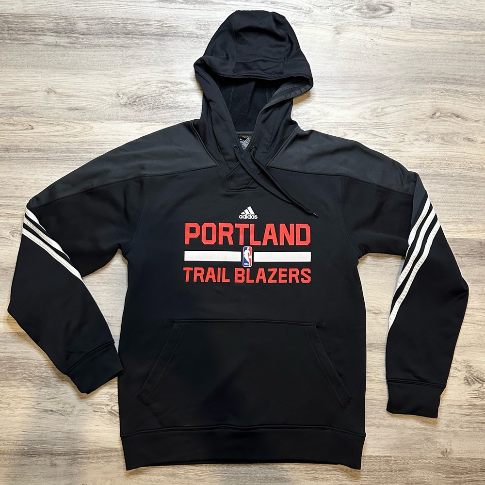 💝Adidas Portland Trailblazer Basketball Climawarm Hoodie (M)